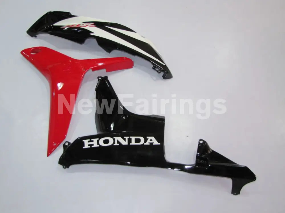 Red and White Black Factory Style - CBR600RR 07-08 Fairing