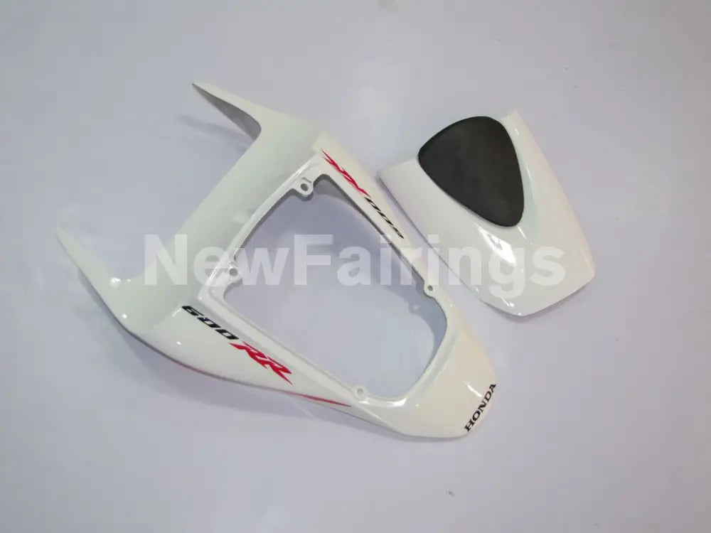 Red and White Black Factory Style - CBR600RR 07-08 Fairing