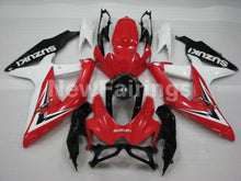 Charger l&#39;image dans la galerie, Red and White Black Factory Style - GSX-R600 08-10 Fairing