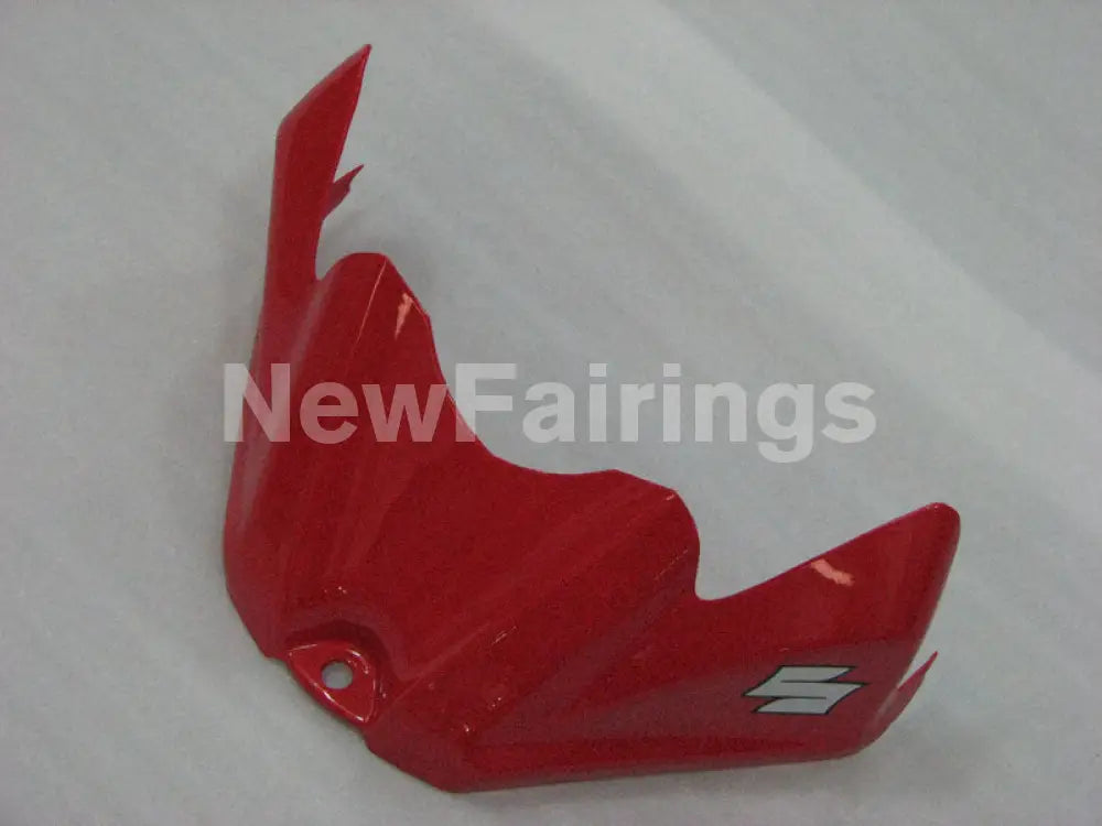 Red and White Black Factory Style - GSX-R600 08-10 Fairing