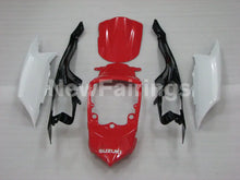 Charger l&#39;image dans la galerie, Red and White Black Factory Style - GSX-R600 08-10 Fairing