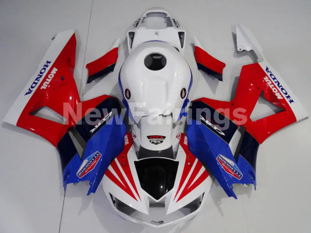 Red White and Blue Factory Style - CBR600RR 13-23 Fairing