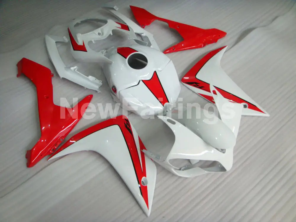 Red White Factory Style - YZF-R1 07-08 Fairing Kit