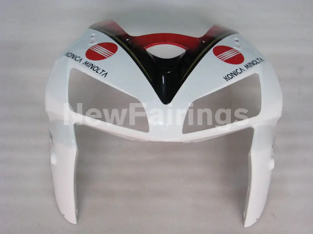 Red and White Konica Minolta - CBR600RR 05-06 Fairing Kit -