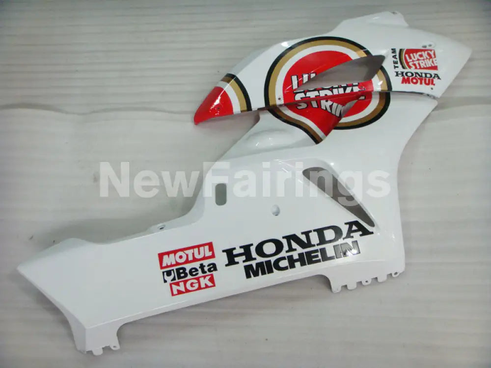 Red and White Lucky Strike - CBR1000RR 04-05 Fairing Kit -