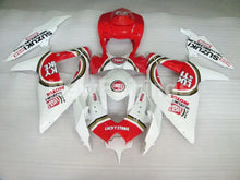 Charger l&#39;image dans la galerie, Red and White Lucky Strike - GSX-R750 08-10 Fairing Kit