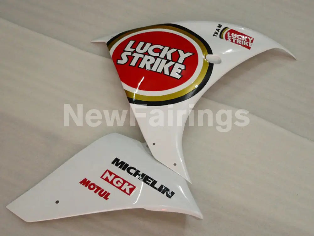 Red White Lucky Strike - YZF-R1 09-11 Fairing Kit