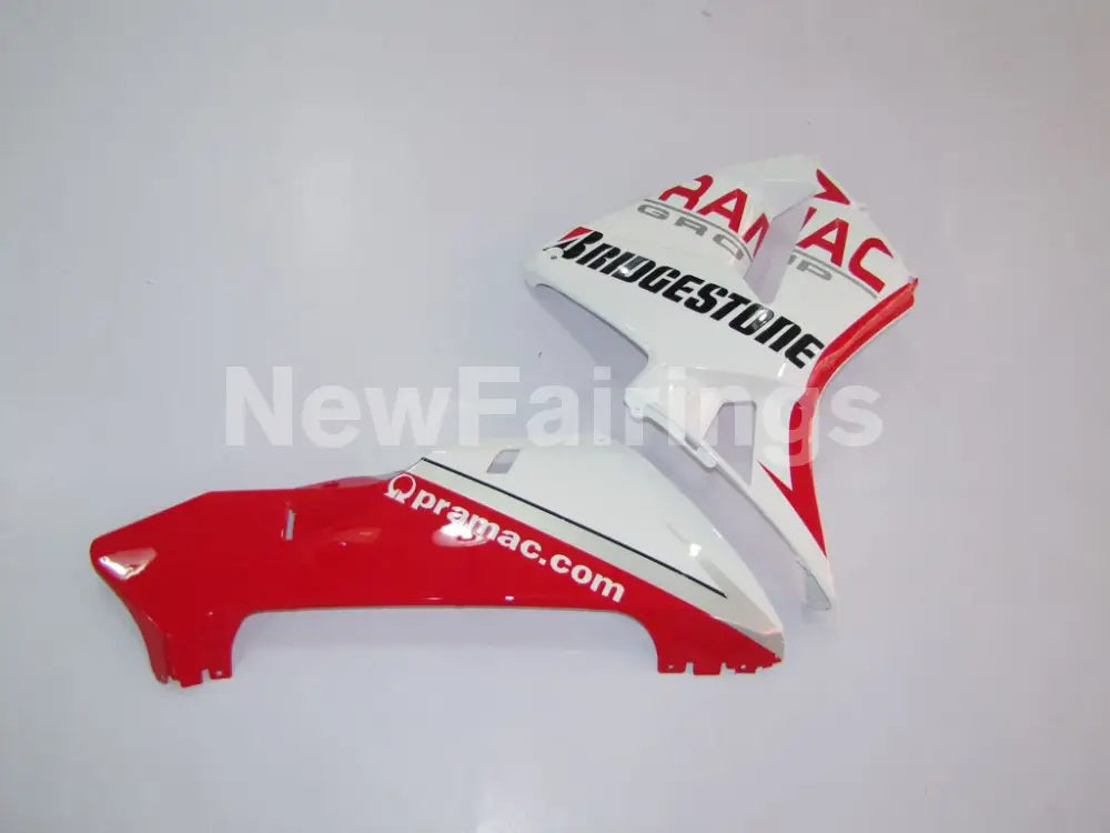 Red and White PRAMAC - CBR600RR 03-04 Fairing Kit - Vehicles