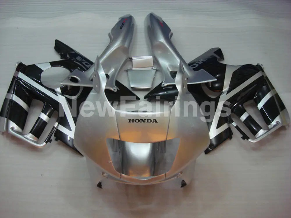 Silver and Black Factory Style - CBR600 F3 97-98 Fairing Kit