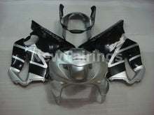 Charger l&#39;image dans la galerie, Silver and Black Factory Style - CBR600 F4 99-00 Fairing Kit