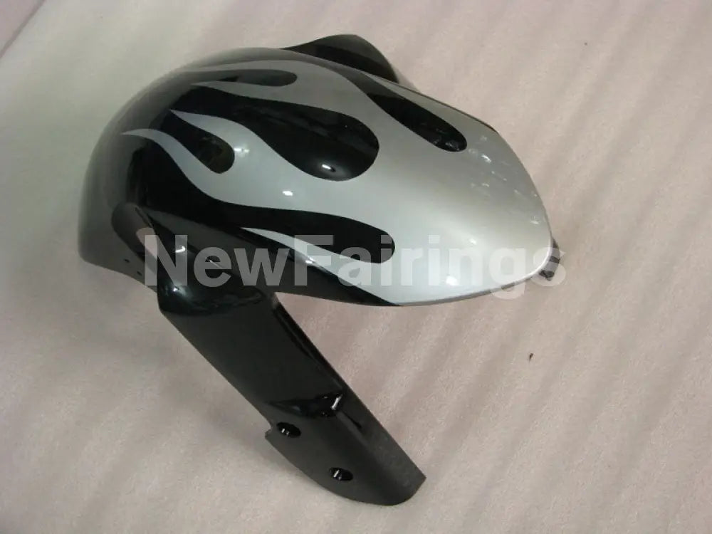 Silver and Black Flame - GSX - R1000 05 - 06 Fairing Kit