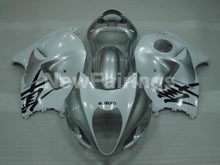 Charger l&#39;image dans la galerie, Silver and White Factory Style - GSX1300R Hayabusa 99-07