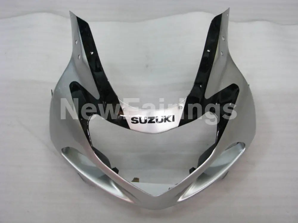 Silver and Black Factory Style - GSX-R600 01-03 Fairing Kit