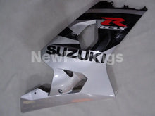 Charger l&#39;image dans la galerie, Silver and Black Factory Style - GSX-R750 04-05 Fairing Kit