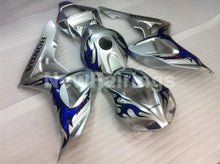 Load image into Gallery viewer, Silver Blue Flame - CBR1000RR 06-07 Fairing Kit - Vehicles &amp;