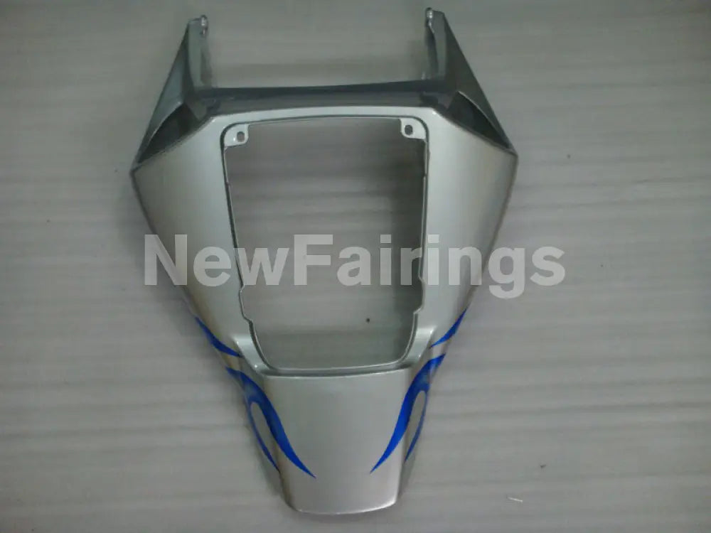 Silver and Blue Flame - CBR1000RR 06-07 Fairing Kit -