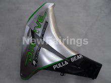 Charger l&#39;image dans la galerie, Silver and Green DRIVE - CBR1000RR 08-11 Fairing Kit -