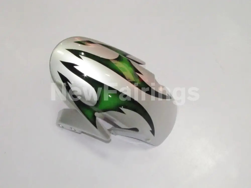 Silver and Green Factory Style - CBR600RR 07-08 Fairing Kit