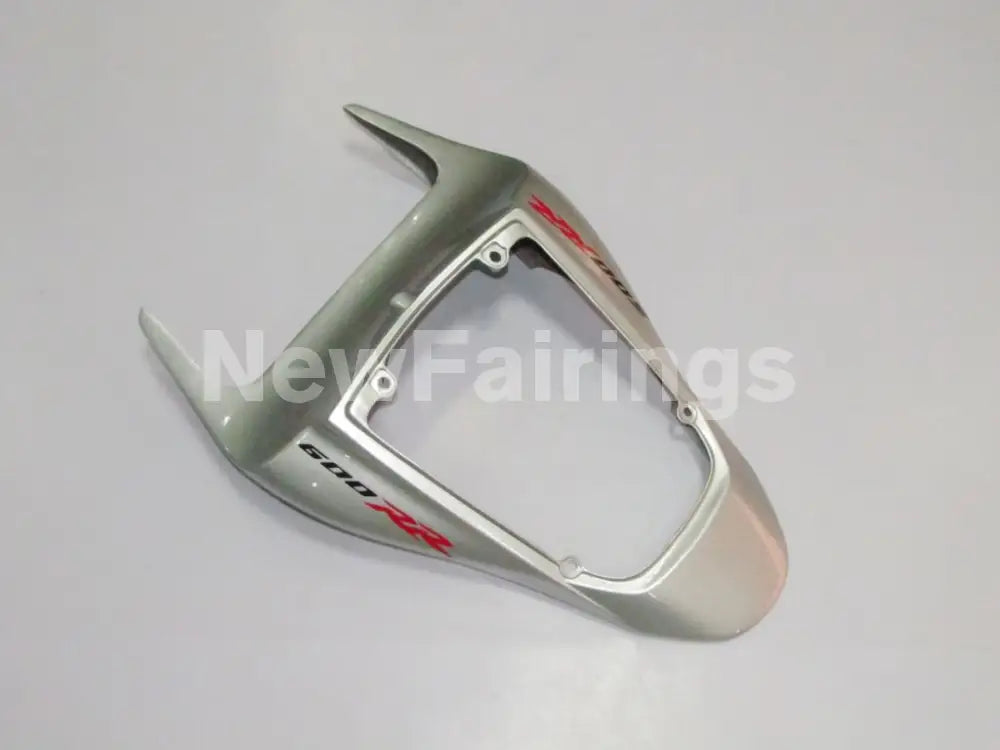 Silver and Green Factory Style - CBR600RR 07-08 Fairing Kit