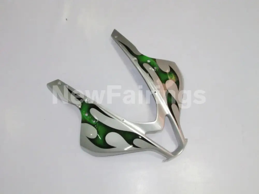 Silver and Green Factory Style - CBR600RR 07-08 Fairing Kit