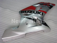 Charger l&#39;image dans la galerie, Silver and Red Black Factory Style - GSX-R600 01-03 Fairing