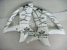 Charger l&#39;image dans la galerie, White and Black Corona - GSX-R600 08-10 Fairing Kit