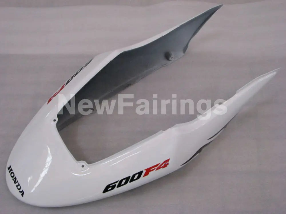 White and Black Flame - CBR600 F4 99-00 Fairing Kit -