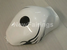 Charger l&#39;image dans la galerie, White and Black Flame - GSX1300R Hayabusa 99-07 Fairing Kit