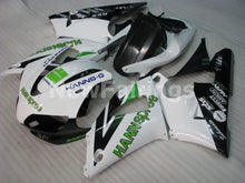 Load image into Gallery viewer, White and Black Green HANN Spree - YZF-R1 98-99 Fairing Kit