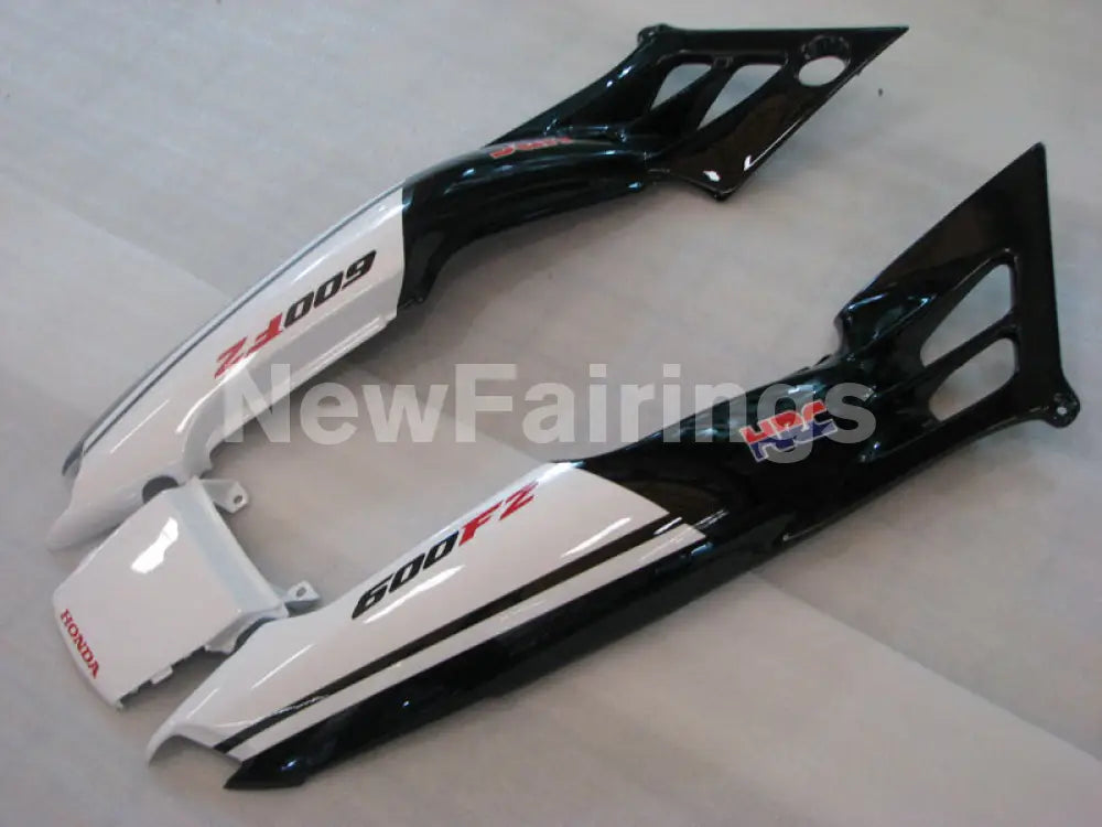 White and Black Red Lee - CBR600 F2 91-94 Fairing Kit -