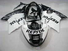 Charger l&#39;image dans la galerie, White and Black Repsol - CBR 1100 XX 96-07 Fairing Kit -