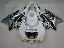 Charger l&#39;image dans la galerie, White and Black Silver HANN Spree - CBR600 F3 95-96 Fairing