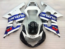 Charger l&#39;image dans la galerie, White and Blue Black Factory Style - GSX-R600 01-03 Fairing