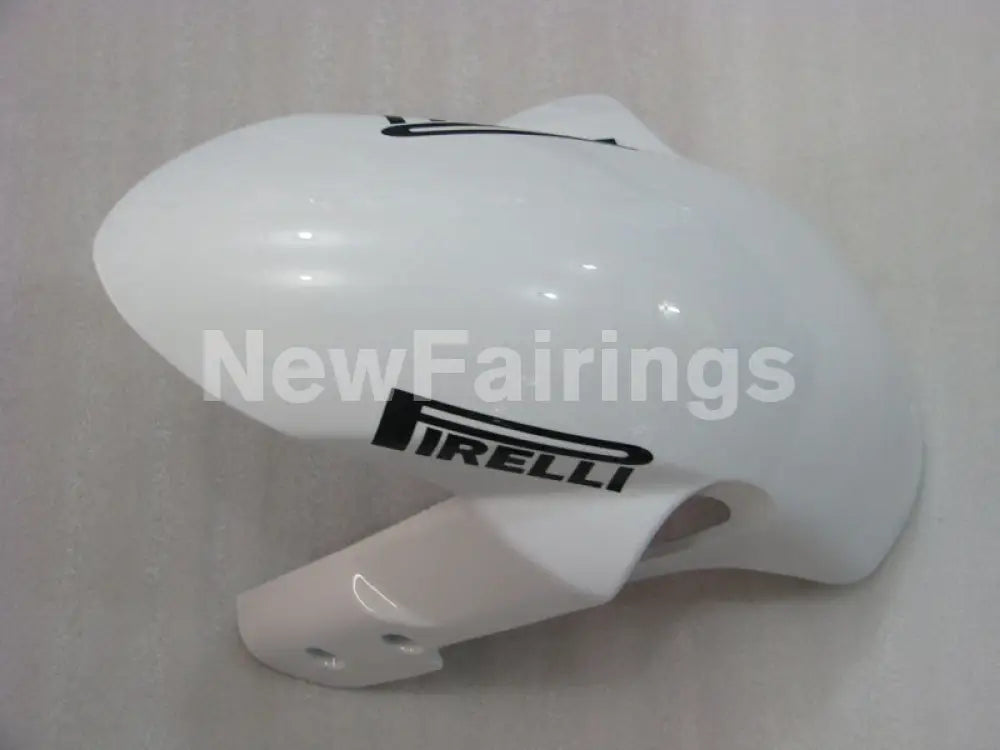 White and Blue Corona - GSX-R600 08-10 Fairing Kit