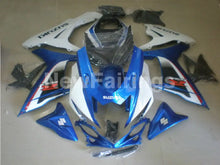 Charger l&#39;image dans la galerie, White and Blue Factory Style - GSX-R750 11-24 Fairing Kit