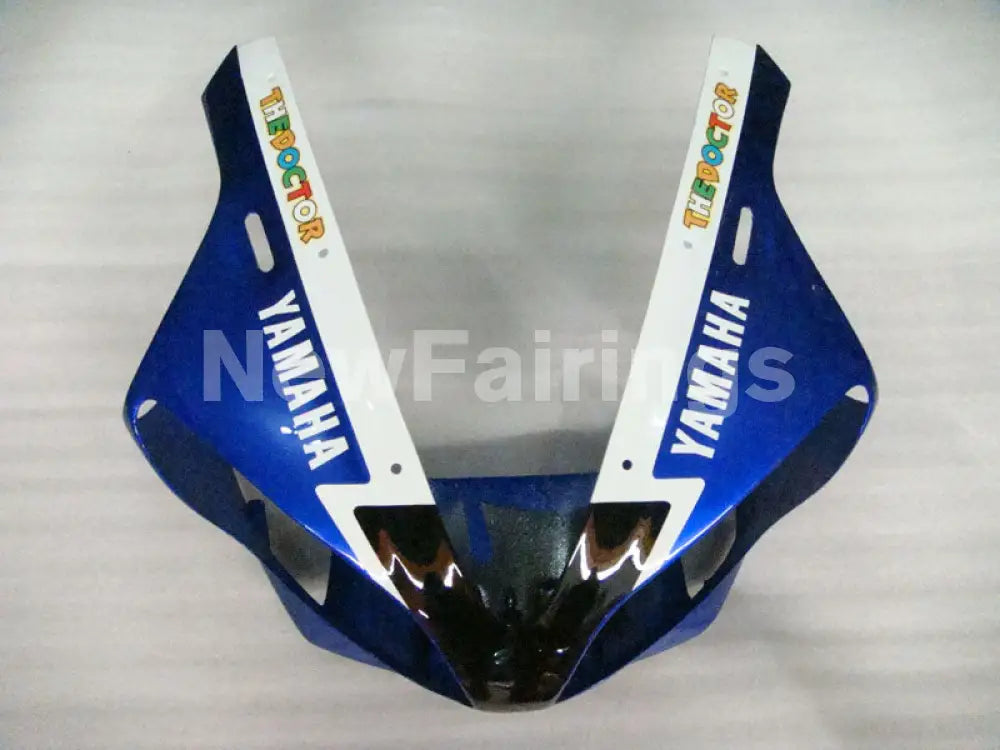 White and Blue FIAT - YZF-R1 00-01 Fairing Kit - Vehicles &