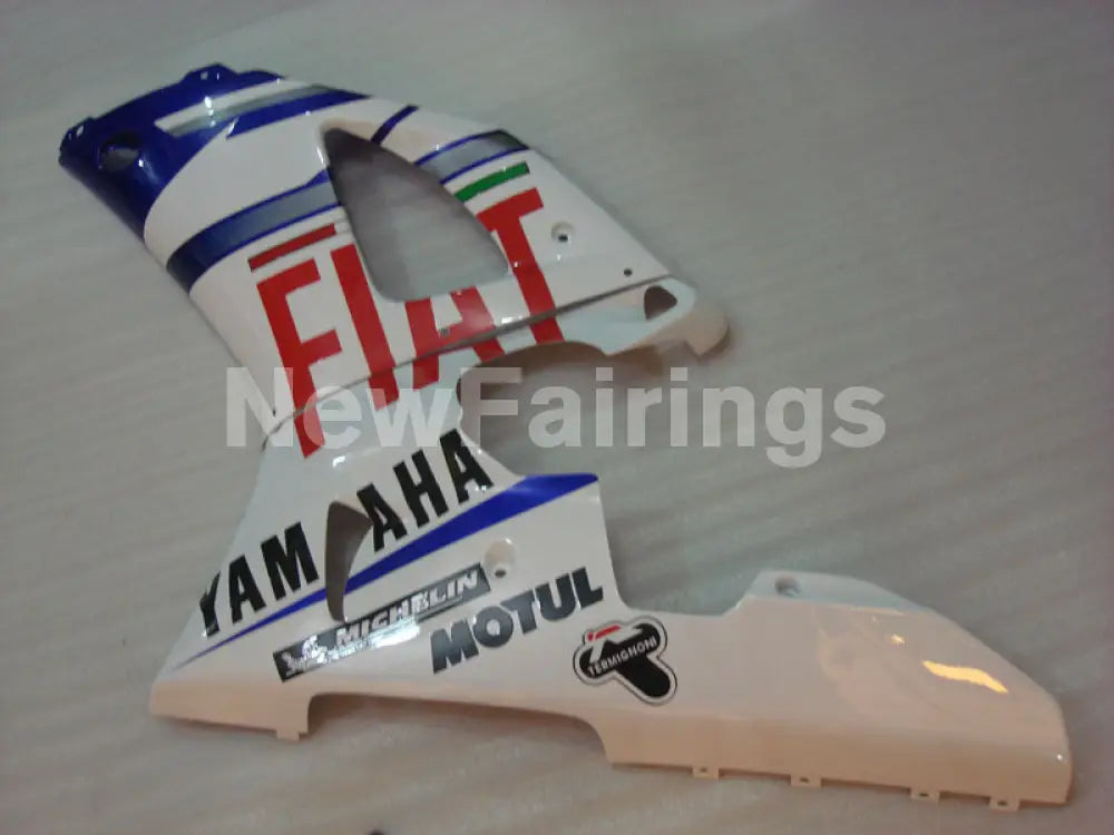 White and Blue FIAT - YZF-R1 98-99 Fairing Kit - Vehicles &