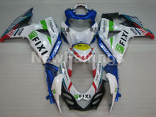 Charger l&#39;image dans la galerie, White and Blue MOTOREX - GSX - R1000 09 - 16 Fairing Kit