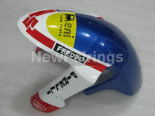 Charger l&#39;image dans la galerie, White and Blue Red MOTOREX - GSX-R750 08-10 Fairing Kit