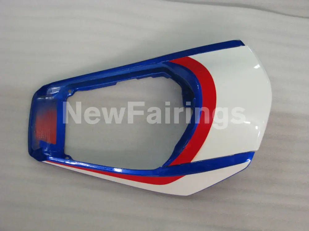 White and Blue Red No decals - CBR1000RR 08-11 Fairing Kit -