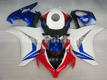 Load image into Gallery viewer, White and Blue Red No decals - CBR1000RR 08-11 Fairing Kit -