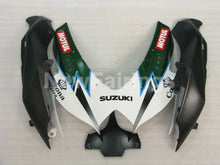 Load image into Gallery viewer, White and Green Corona - GSX-R600 08-10 Fairing Kit