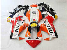 Load image into Gallery viewer, White and Orange Red Repsol - CBR1000RR 17-23 Fairing Kit -