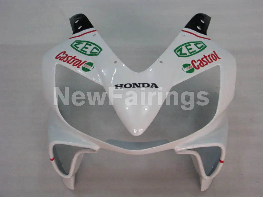 White and Red Black Castrol - CBR600 F4i 01-03 Fairing Kit -