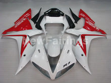 Charger l&#39;image dans la galerie, White and Red Factory Style - YZF-R1 02-03 Fairing Kit