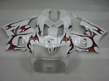 Charger l&#39;image dans la galerie, White and Red Flame - CBR 919 RR 98-99 Fairing Kit -