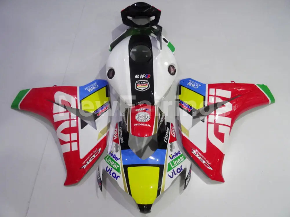 White and Red GiVi - CBR1000RR 08-11 Fairing Kit - Vehicles