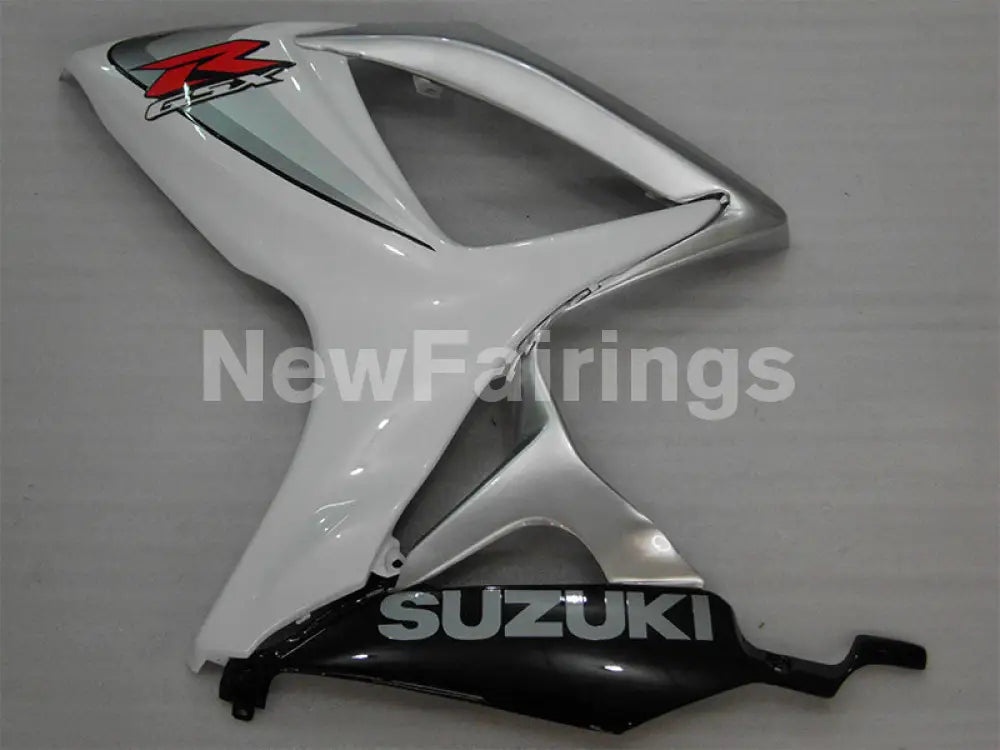 White and Silver Black Factory Style - GSX-R600 06-07