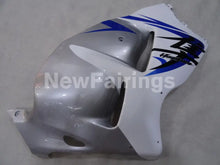 Charger l&#39;image dans la galerie, White and Silver Blue Factory Style - GSX1300R Hayabusa