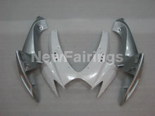 Load image into Gallery viewer, White and Silver Factory Style - GSX-R750 06-07 Fairing Kit